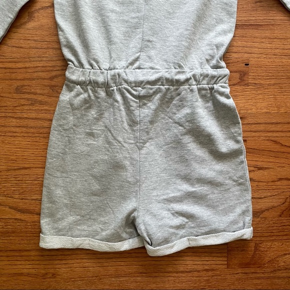NWT Missguided gray embroidered long sleeve romper size 2 - Picture 10 of 13